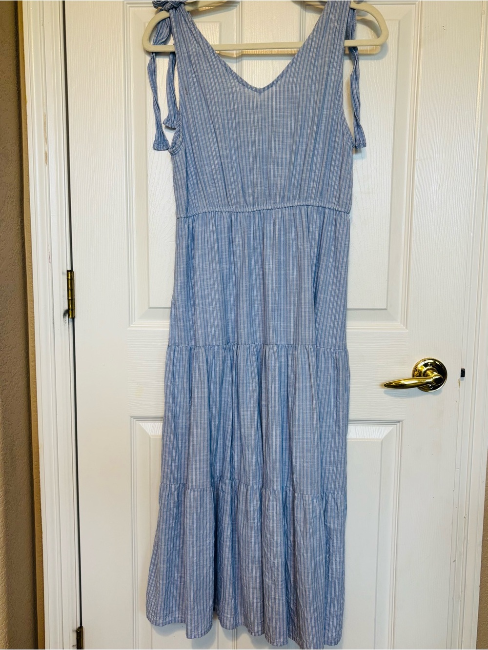 Altar’d State Tiered Maxi Dress 100% Cotton - Picture 2 of 8
